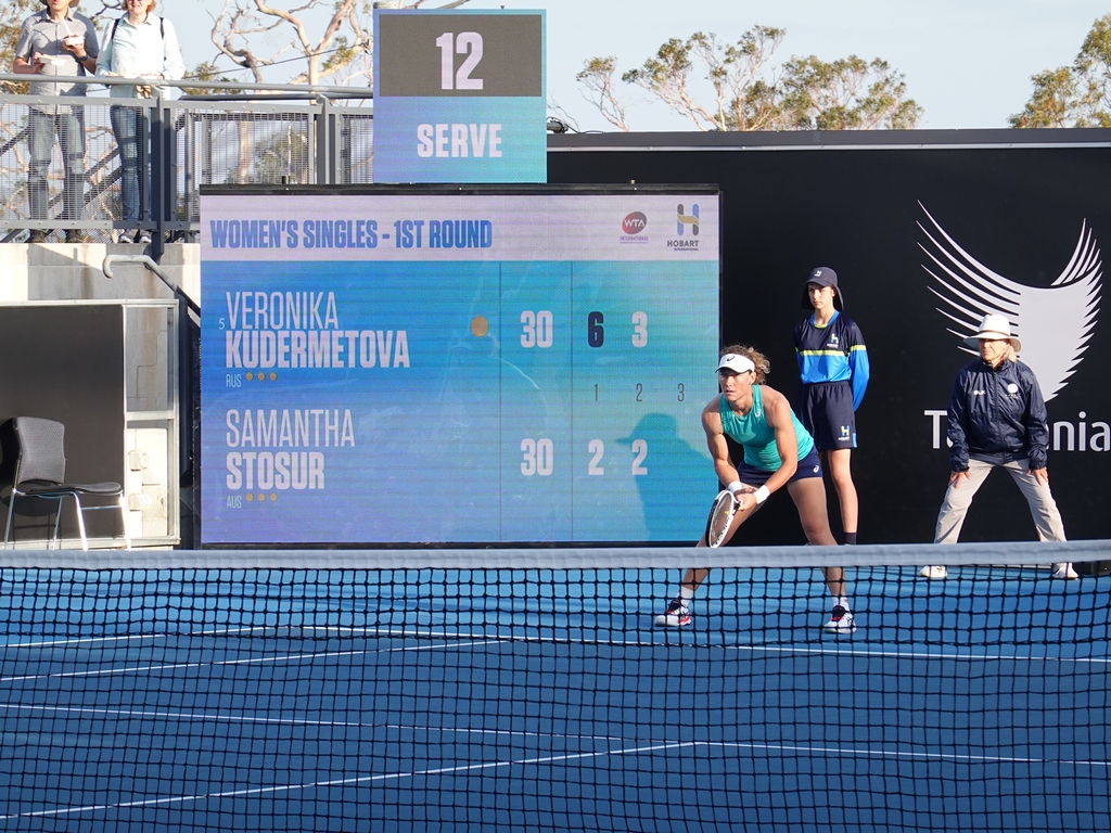 Kudermetova vs. Stosur