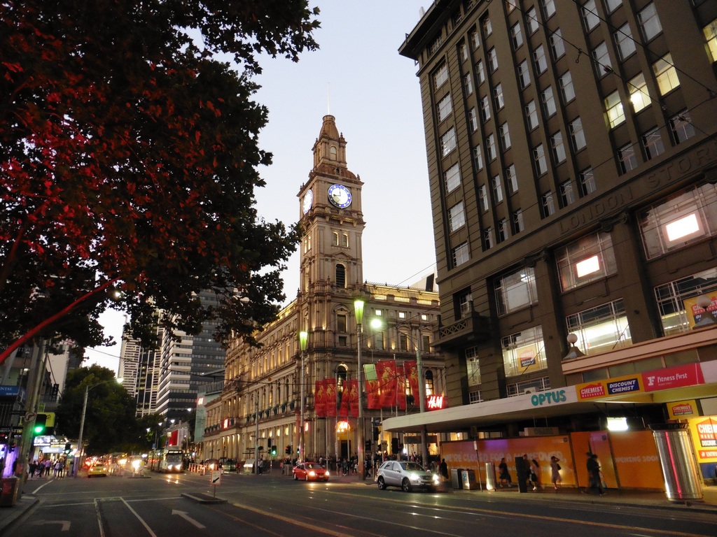 Melbourne: General Post Office Clock Tower