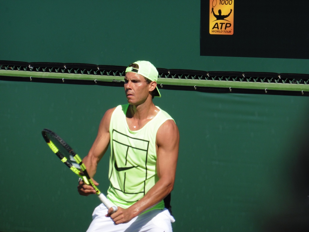 Nadal Practice Session