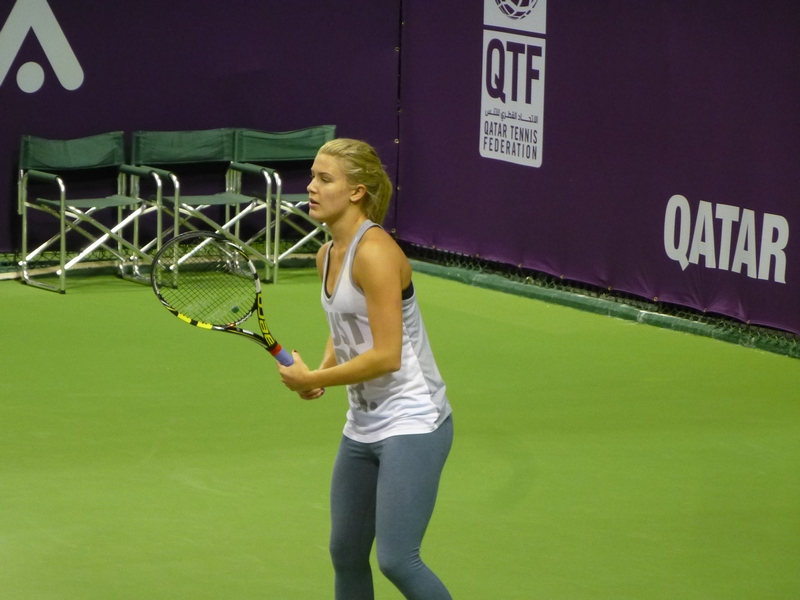 Bouchard Practice Session