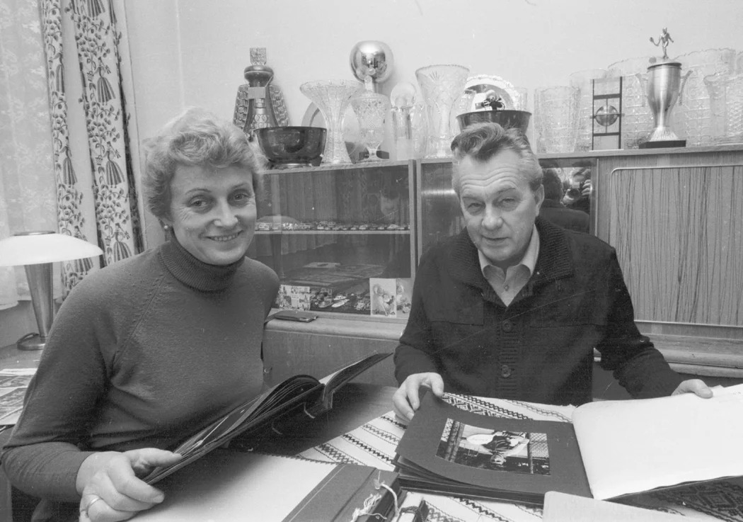 Olga Lendlova and Jiří Lendl