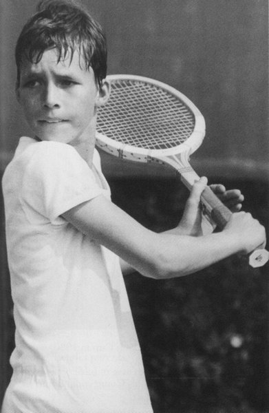 Young Ivan Lendl