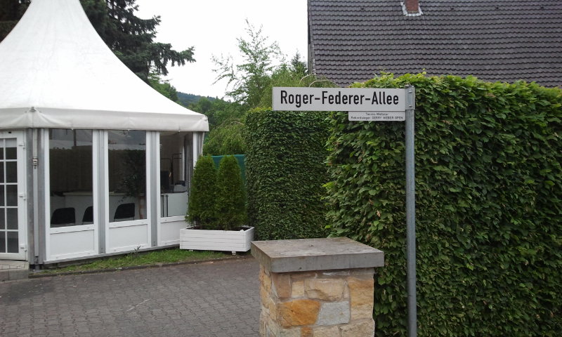 Roger Federer Alley