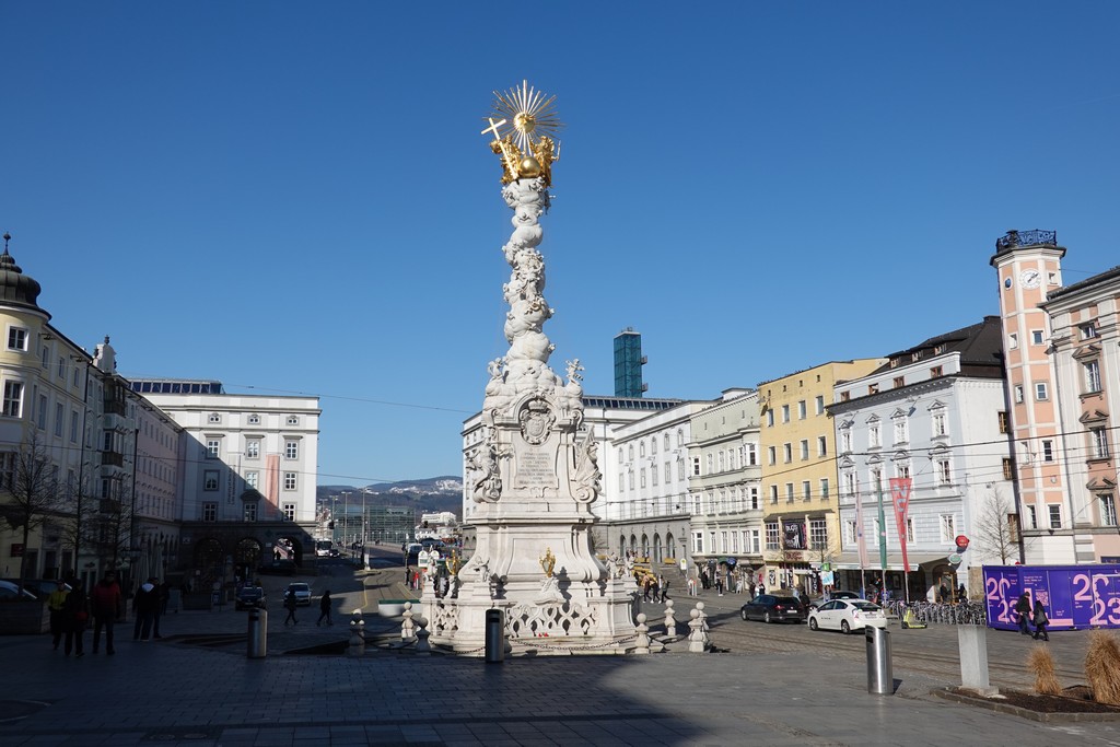 Linz: Dreifaltigkeitssäule