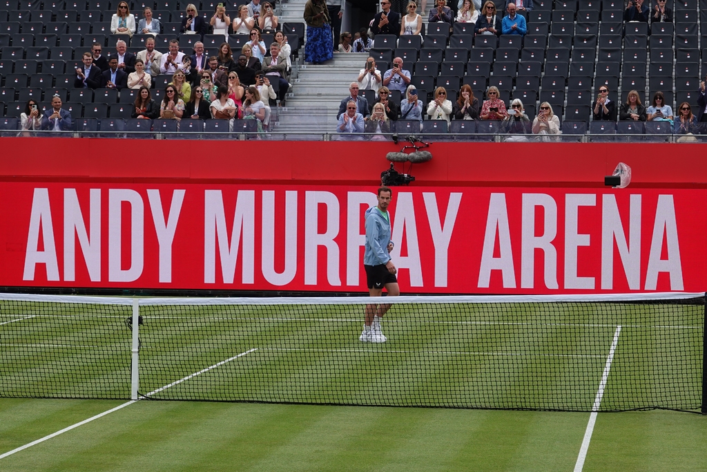 WTA Queen's Club: Unveiling of Andy Murray Arena