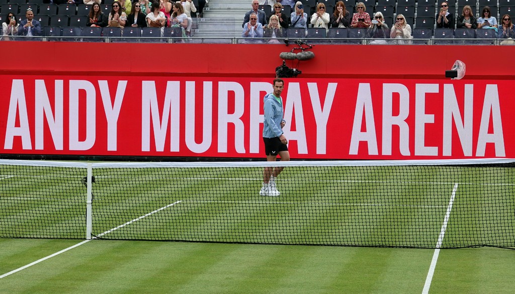 WTA Queen's Club: Unveiling of Andy Murray Arenaor